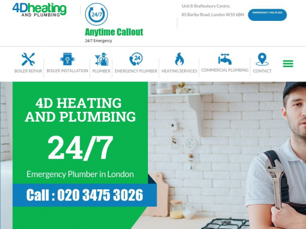 4dheatingandplumbing.co.uk