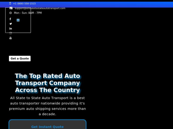 allstatetostateautotransport.com