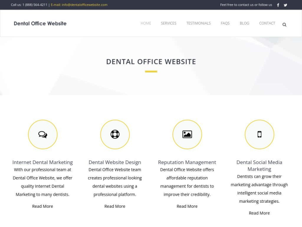 dentalofficewebsite.com