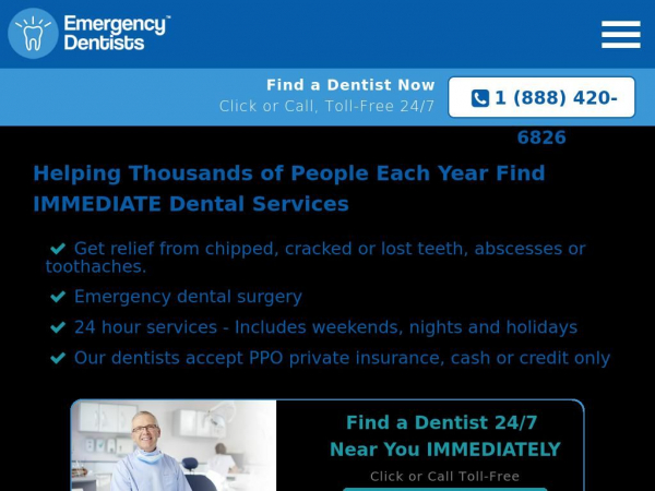 emergencydentistsusa.com