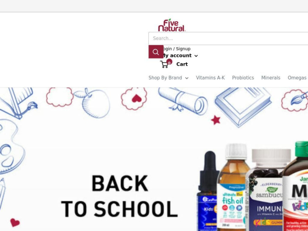 fivenatural.com