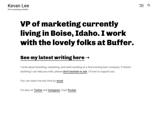 kevanlee.com