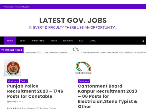 latestgovjobs.com