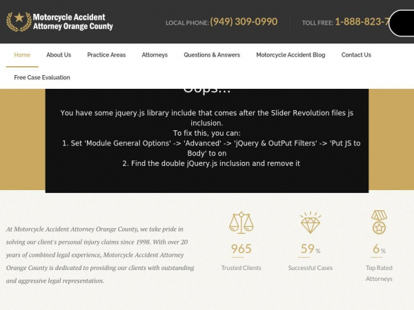 motorcycleaccidentattorneyoc.com