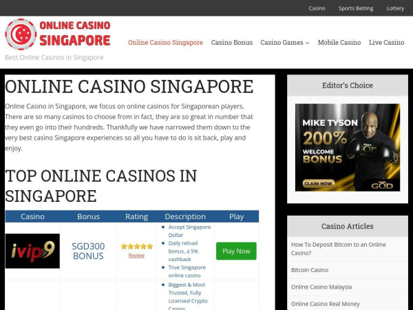 onlinecasinosg.com.sg