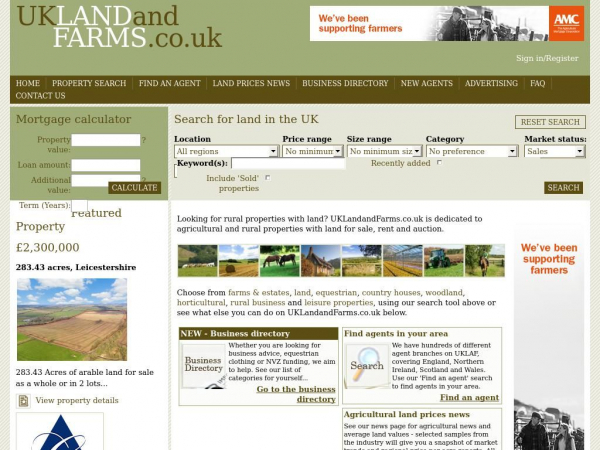uklandandfarms.co.uk