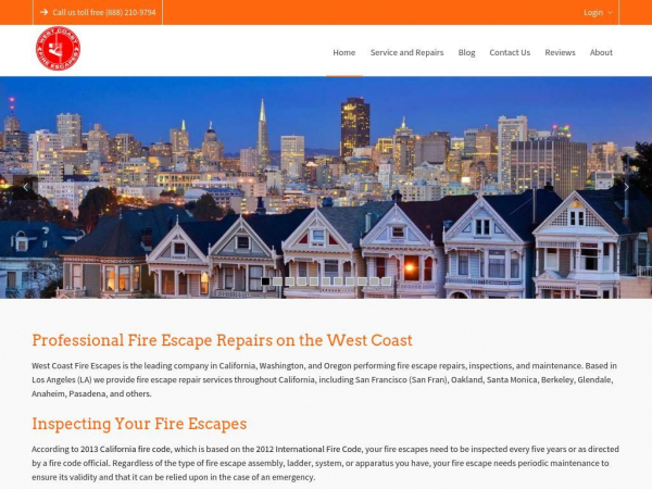 westcoastfireescapes.com